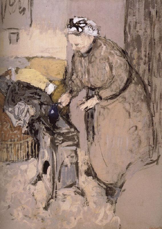 Edouard Vuillard Mrs. Vial France oil painting art